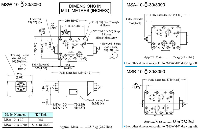bản vẽ kích thước van yuken ms-10 bản vẽ kích thước van yuken ms-10