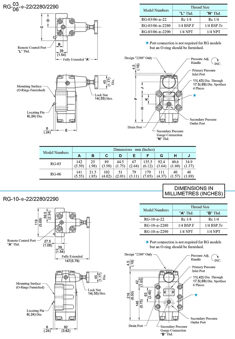 bản vẽ kích thước van yuken rg 03-06-10 bản vẽ kích thước van yuken rg 03-06-10